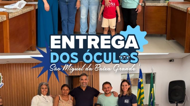ENTREGA DE ÓCULOS DE GRAU BENEFICIA CRIANÇAS ATENDIDAS PELA CARRETINHA DA SAÚDE